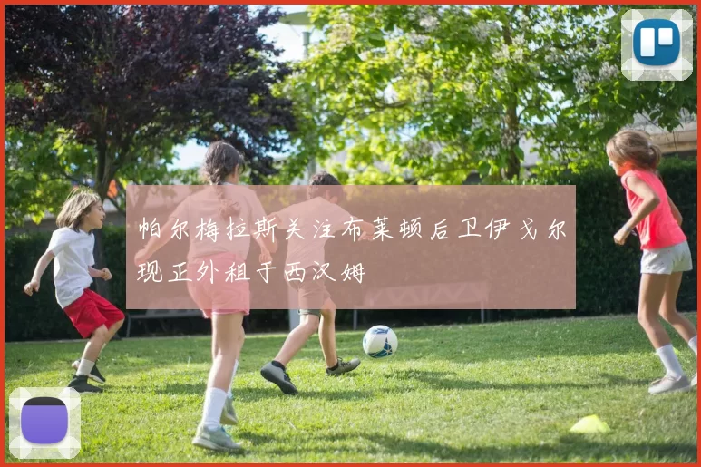 帕尔梅拉斯关注布莱顿后卫伊戈尔现正外租于西汉姆
